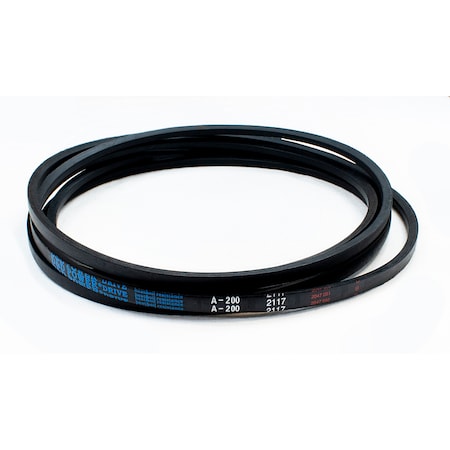 D&D A200 Classical V-Belt, 202 in Outside Length, 1/2 in Top Width, 1 Ribs A200